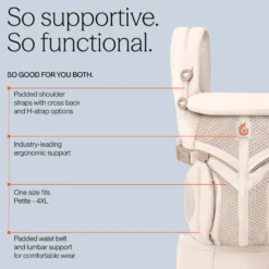 Ergobaby Omni Classic Mesh Bärsele - Beige