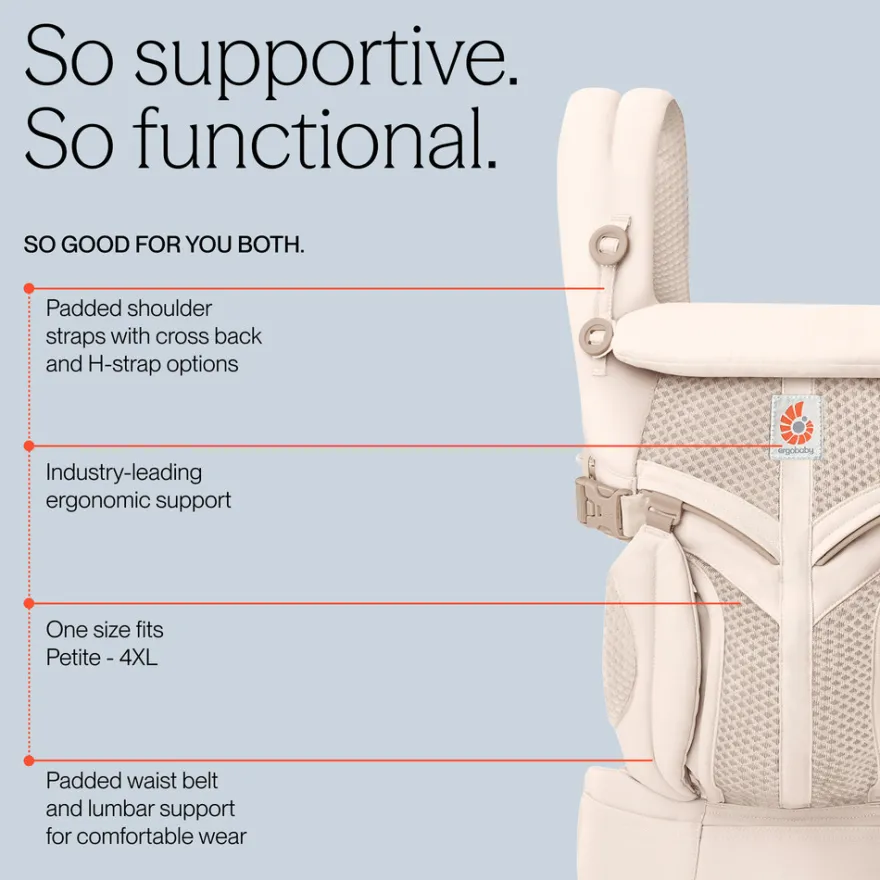 Ergobaby Omni Classic Mesh Bärsele - Beige