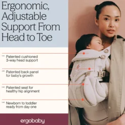 Ergobaby Omni Classic Mesh Bärsele - Onyx Black