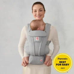 Ergobaby Omni Deluxe Bärsele Mesh - Pearl Grey