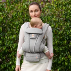Ergobaby Omni Deluxe Bärsele Mesh - Pearl Grey