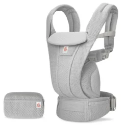 Ergobaby Omni Deluxe Bärsele Mesh - Pearl Grey