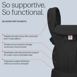 Ergobaby Omni Deluxe Bärsele Mesh - Natural Beige