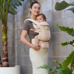 Ergobaby Omni Deluxe Bärsele Mesh - Natural Beige