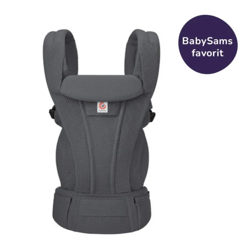Ergobaby Omni Deluxe Bärsele Mesh - Graphie Grey