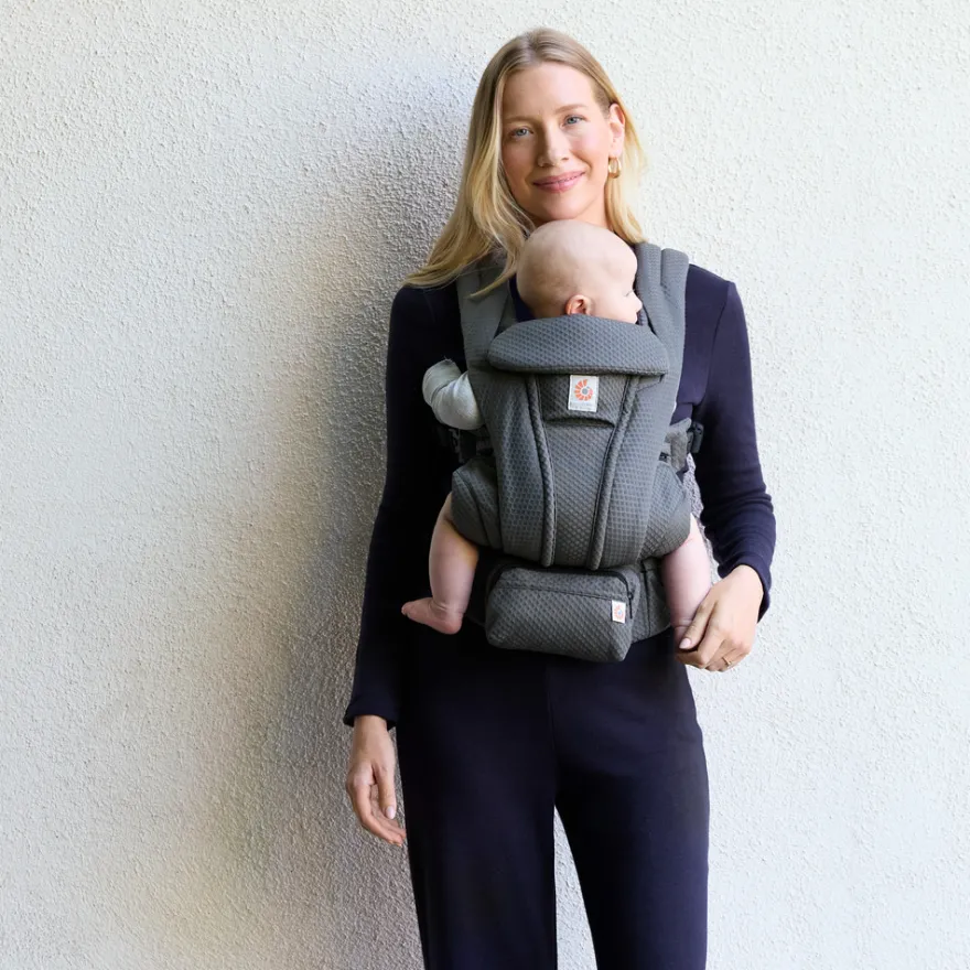 Ergobaby Omni Deluxe Bärsele Mesh - Graphie Grey