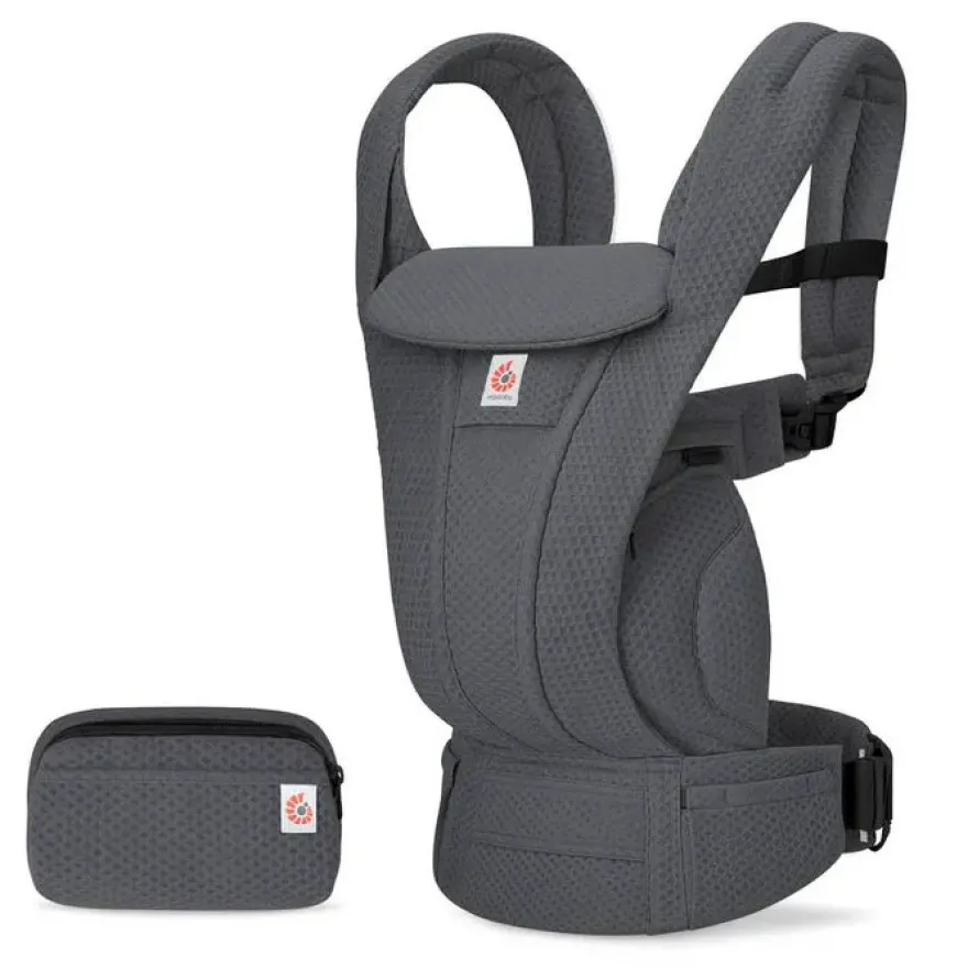 Ergobaby Omni Deluxe Bärsele Mesh - Graphie Grey