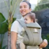 Ergobaby Omni Deluxe Bärsele Mesh - Soft Olive