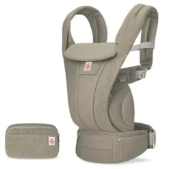Ergobaby Omni Deluxe Bärsele Mesh - Soft Olive