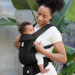 Ergobaby Omni Deluxe Bärsele Mesh - Onyx Black