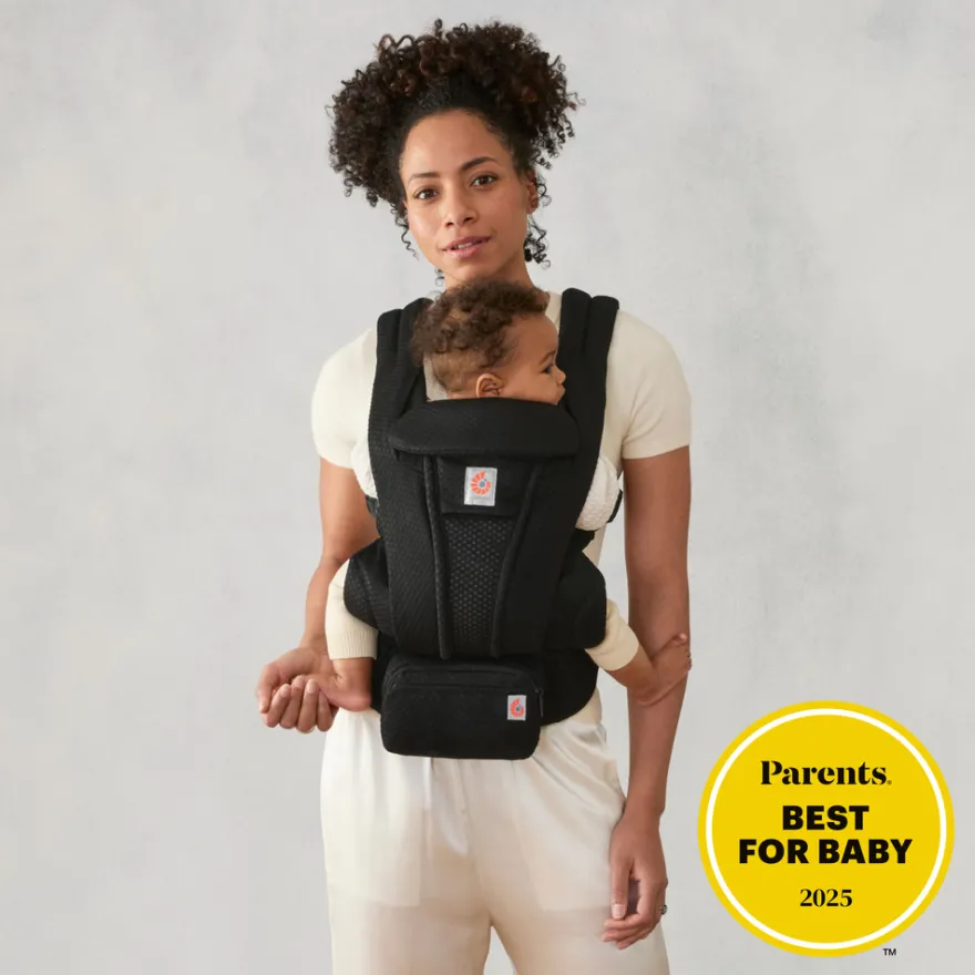Ergobaby Omni Deluxe Bärsele Mesh - Onyx Black