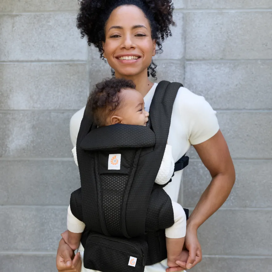 Ergobaby Omni Deluxe Bärsele Mesh - Onyx Black