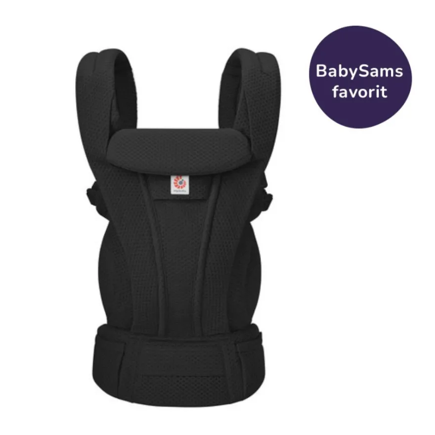 Ergobaby Omni Deluxe Bärsele Mesh - Onyx Black