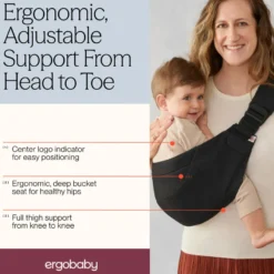 Ergobaby Upsie Sling Bärsele - Beige