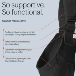 Ergobaby Upsie Sling Bärsele - Onyx Black