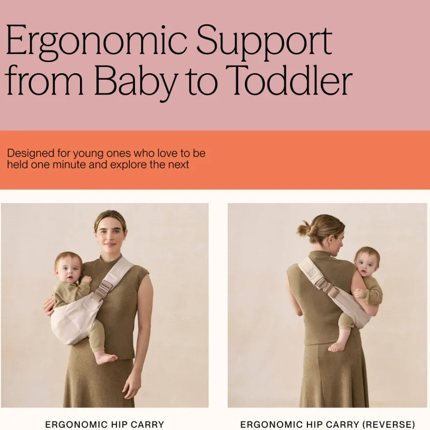 Ergobaby Upsie Sling Bärsele - Onyx Black