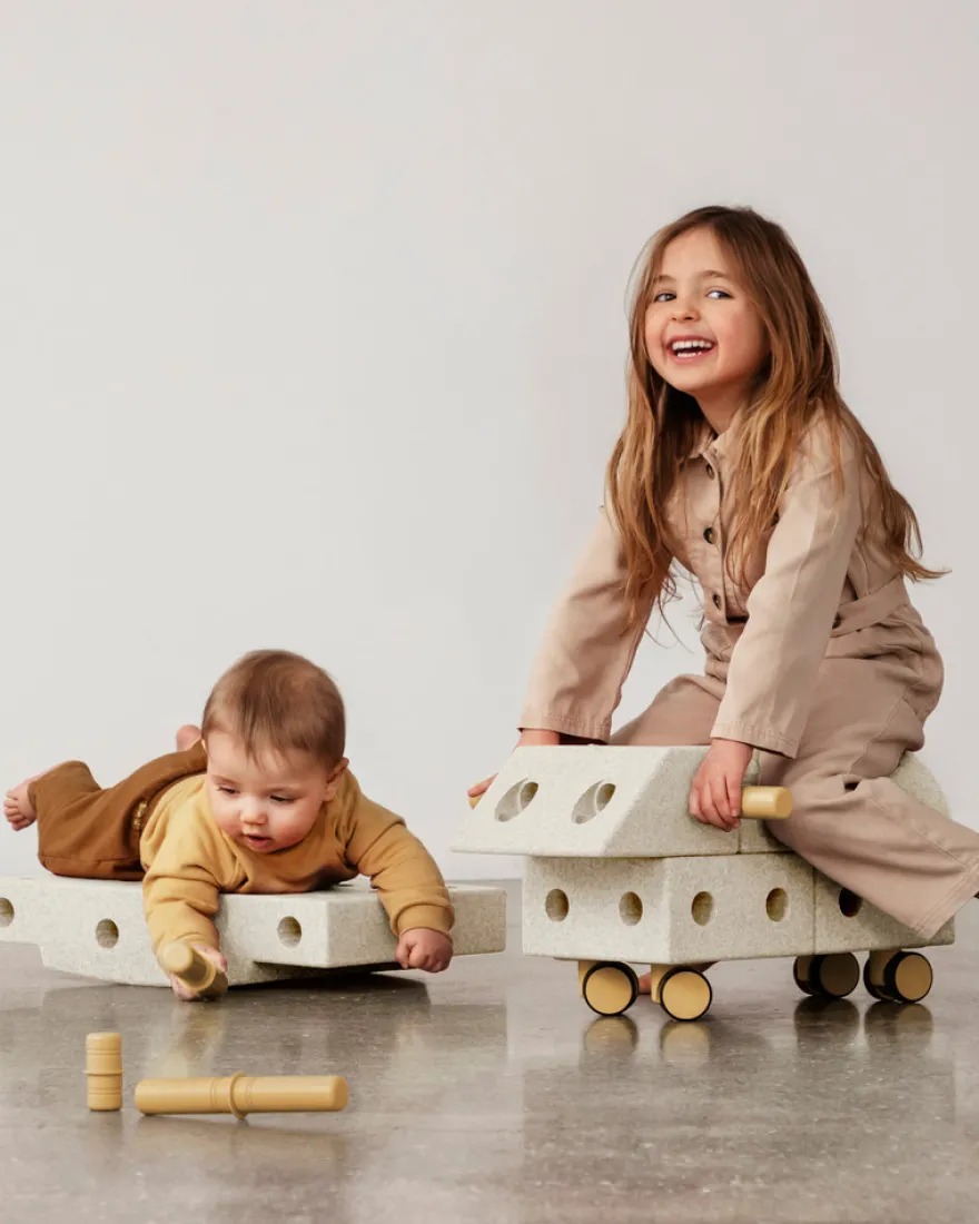 Explorer Byggsats - Sand Grey/Honey Yellow