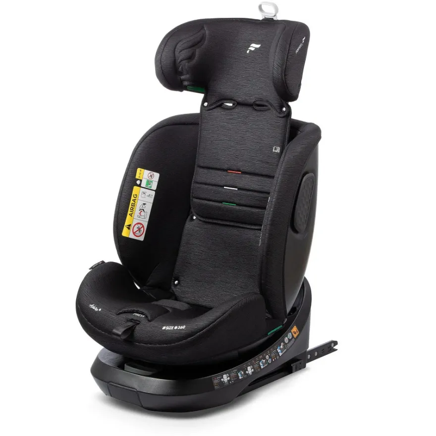 Fairgo Adore i-Size Bilbarnstol - Black Sand