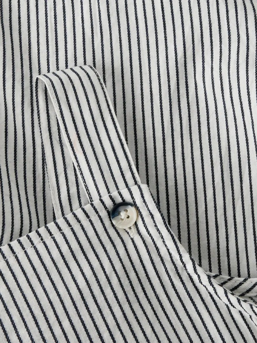 Far Hängselbyxor - Cloud Dancer Navy Blazer
