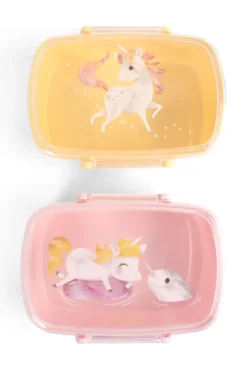 Filibabba Matlådor - 2-pack - Unicorn Shores