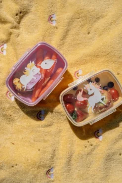 Filibabba Matlådor - 2-pack - Unicorn Shores