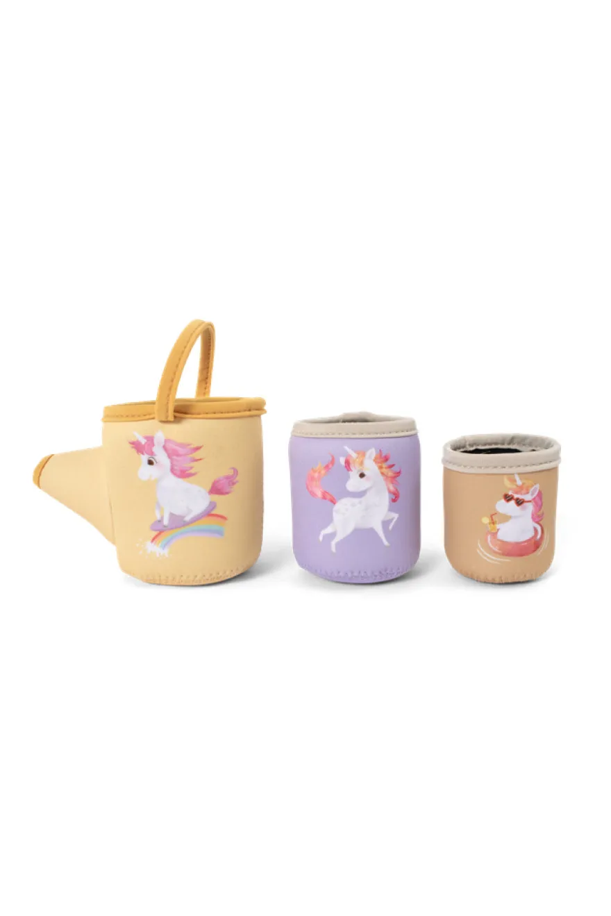 Filibabba Neopren Badleksak - Unicorn-Koppar