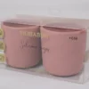 Filibabba Silikonmugg 2-pack - Rosa