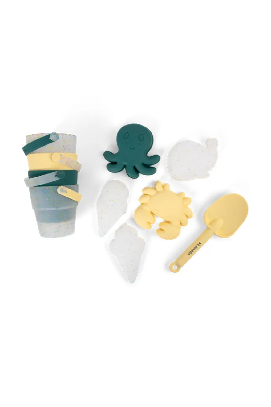 Filibabba Silikon Strandset – Konfetti
