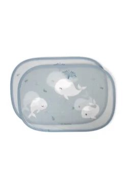 Filibabba Solskydd Bil 2-pack - Christian's Whale Tales