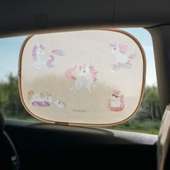 Filibabba Solskydd Bil 2-pack - Unicorn Shores