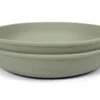 Filibabba Tallrik 2-pack Silikon - Grön