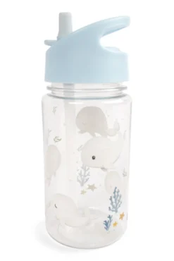 Filibabba Vattenflaska I Plast 400 ml - Christians Whale Tales