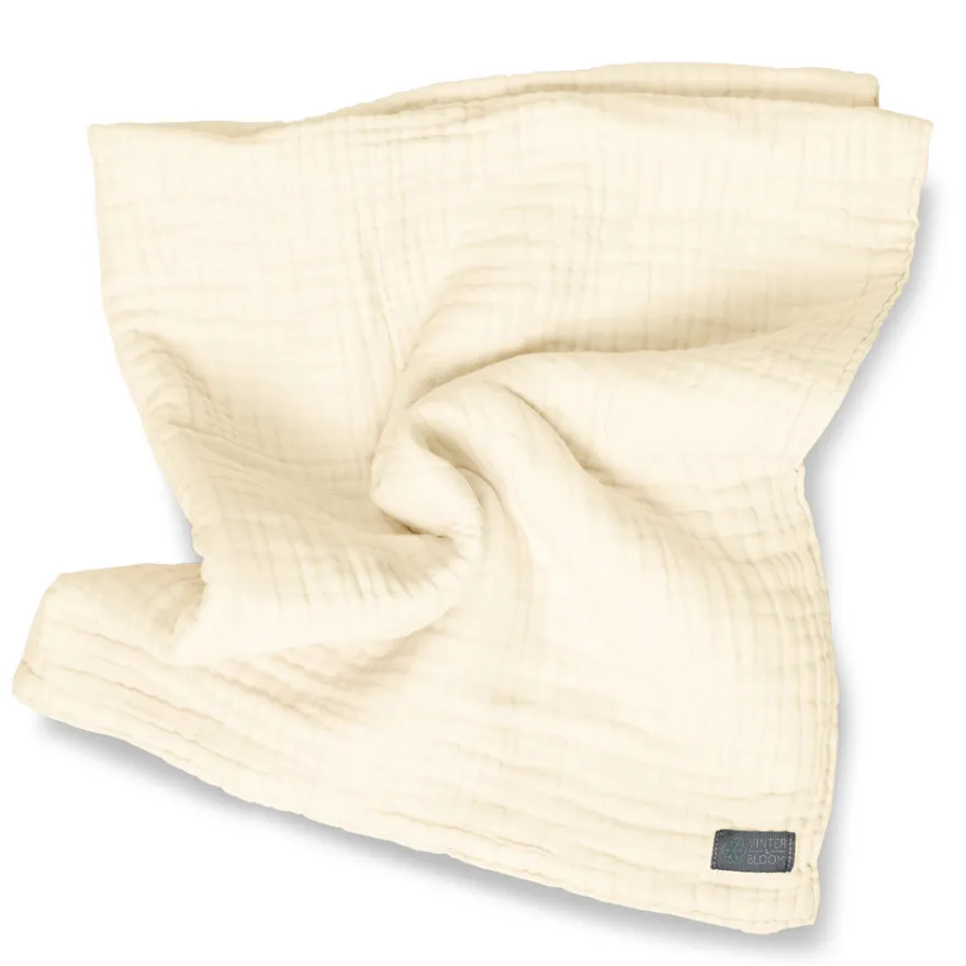 Filt Layered Muslin EKO - Pearl White