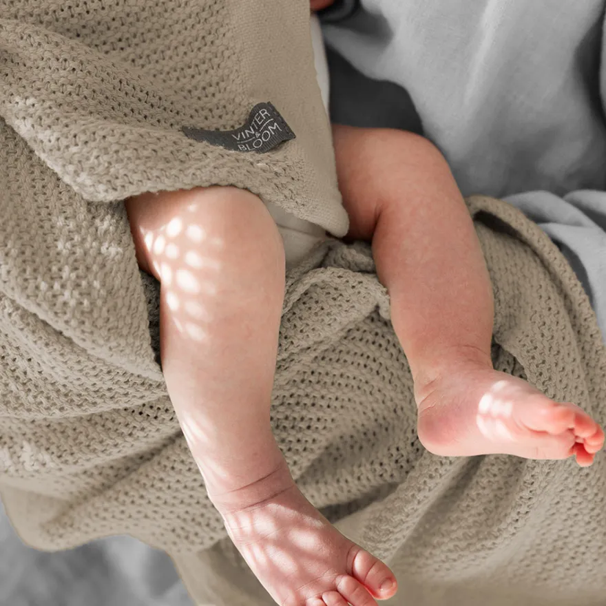 Filt Soft Grid EKO - Pebble Greige