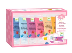Fingerfärg 6-pack Sweet
