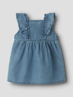 Fiona Klänning - Medium Blue Denim