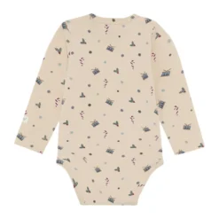 Fixoni Långärmad Body - Dusty Blue
