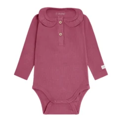 Fixoni Långärmad Rib Body - Crushed Berry