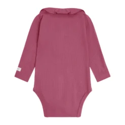 Fixoni Långärmad Rib Body - Crushed Berry
