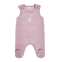 Fixoni Set m. Body och Velour Romper - Keepsake Lilac