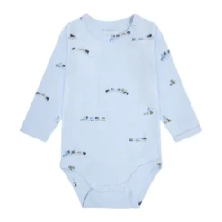 Fixoni Set m. Body och Velour Romper - Navy Blazer