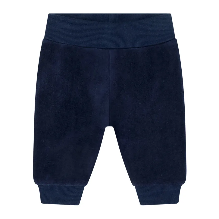 Fixoni Velour Byxor - Navy Blazer