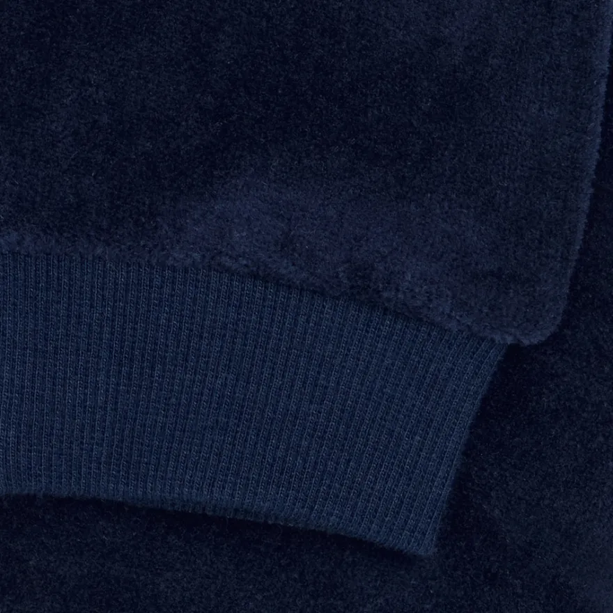 Fixoni Velour Byxor - Navy Blazer