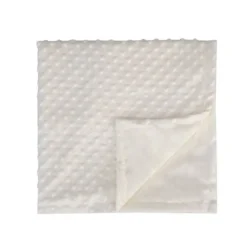 Fleecefilt Minky Gosig - Vit