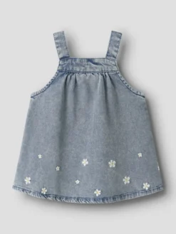 Flora Denim Klänning - Light Blue Denim