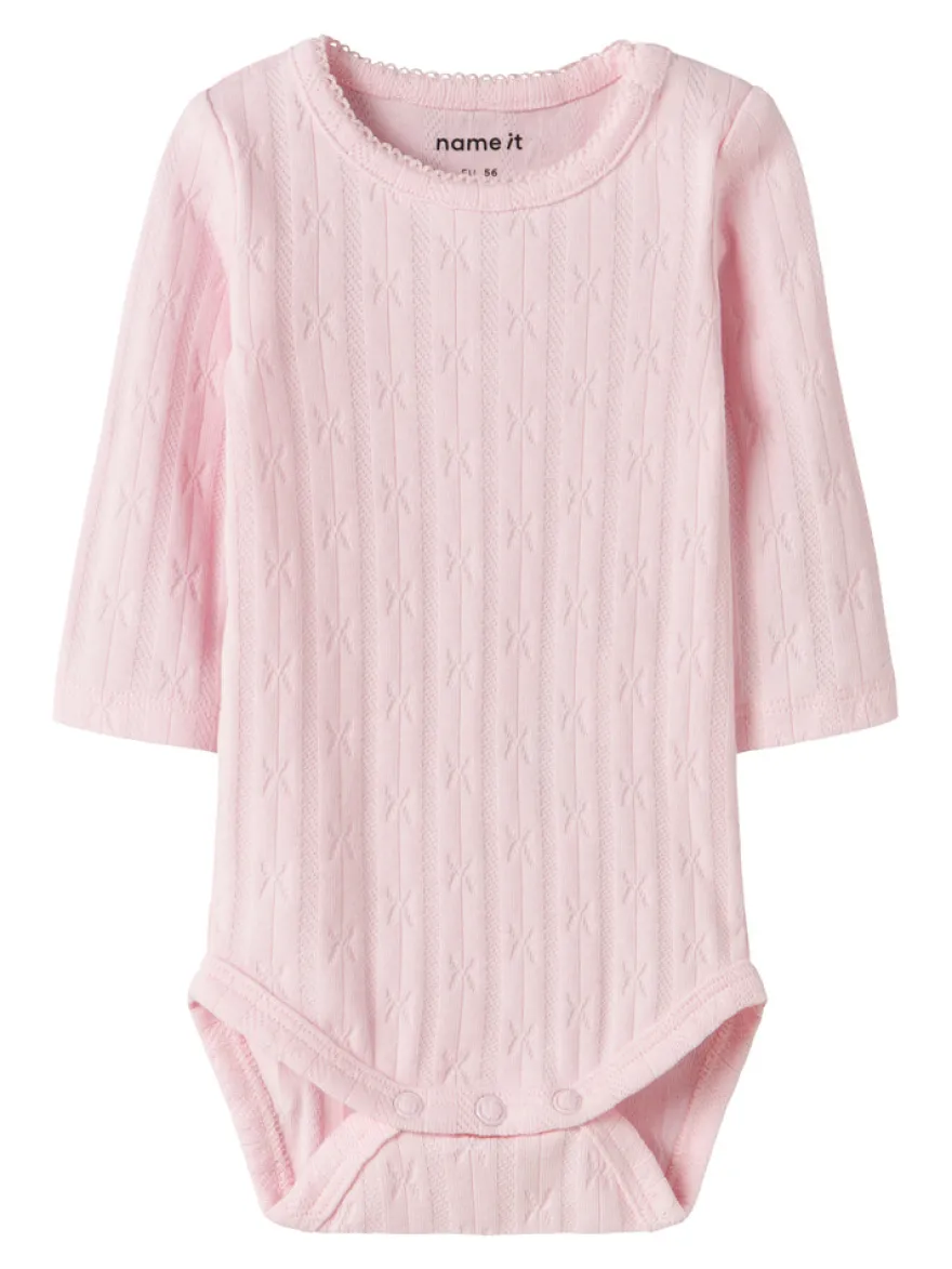 Fly Långärmad Body - Cradle Pink