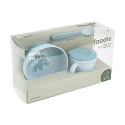 Foodie första matset med sugkopp Elphee Blue