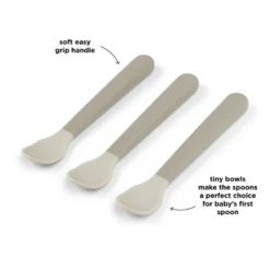 Foodie greppvänlig babysked 3-pack Sand