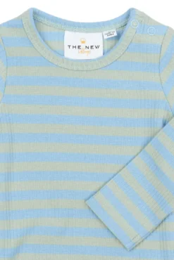 Fro Långärmad Rib Body - Forever Blue Striped
