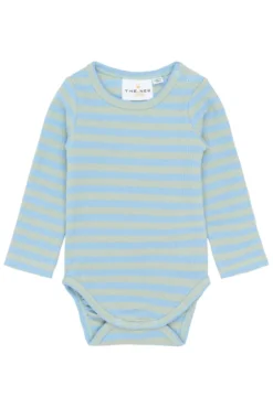 Fro Långärmad Rib Body - Forever Blue Striped